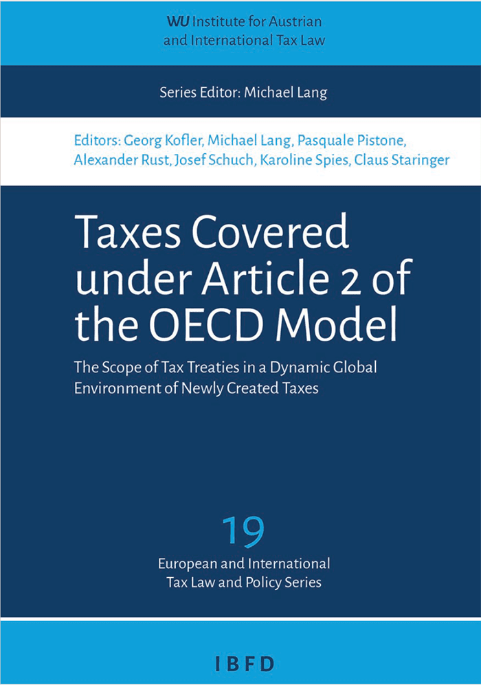 14_Taxes Covered under Article 2 of the OECD Model